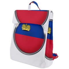 Lithuania Flag Country Symbol Flap Top Backpack by Sapixe