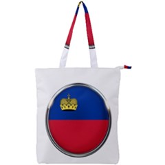 Lithuania Flag Country Symbol Double Zip Up Tote Bag by Sapixe