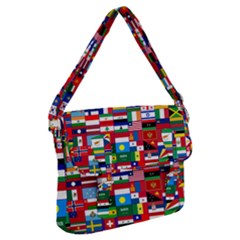 Flags Countries International Buckle Messenger Bag by Sapixe