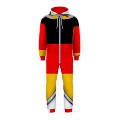 Flag German Germany Country Symbol Hooded Jumpsuit (kids) by Sapixe