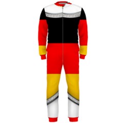 Flag German Germany Country Symbol Onepiece Jumpsuit (men)  by Sapixe