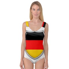 Flag German Germany Country Symbol Princess Tank Leotard  by Sapixe