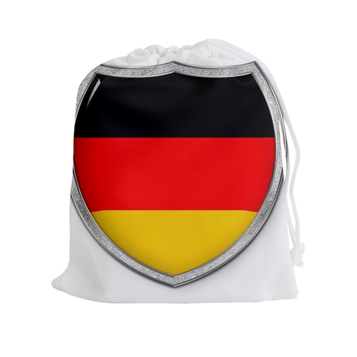 Flag German Germany Country Symbol Drawstring Pouch (XXL)