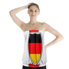 Flag German Germany Country Symbol Strapless Top by Sapixe