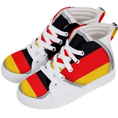 Flag German Germany Country Symbol Kids  Hi-top Skate Sneakers by Sapixe