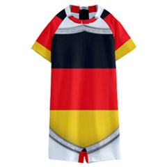 Flag German Germany Country Symbol Kids  Boyleg Half Suit Swimwear by Sapixe