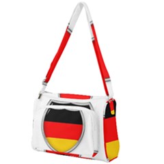 Flag German Germany Country Symbol Front Pocket Crossbody Bag by Sapixe