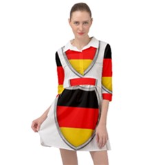 Flag German Germany Country Symbol Mini Skater Shirt Dress