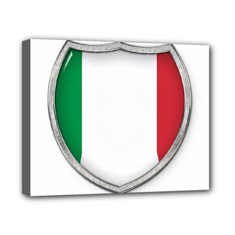 Flag Italy Country Italian Symbol Canvas 10  X 8  (stretched) by Sapixe