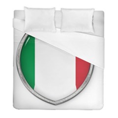 Flag Italy Country Italian Symbol Duvet Cover (full/ Double Size) by Sapixe