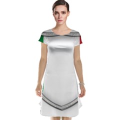 Flag Italy Country Italian Symbol Cap Sleeve Nightdress by Sapixe