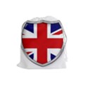 Flag Union Jack Uk British Symbol Drawstring Pouch (Large) View1