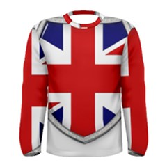 Flag Union Jack Uk British Symbol Men s Long Sleeve Tee by Sapixe