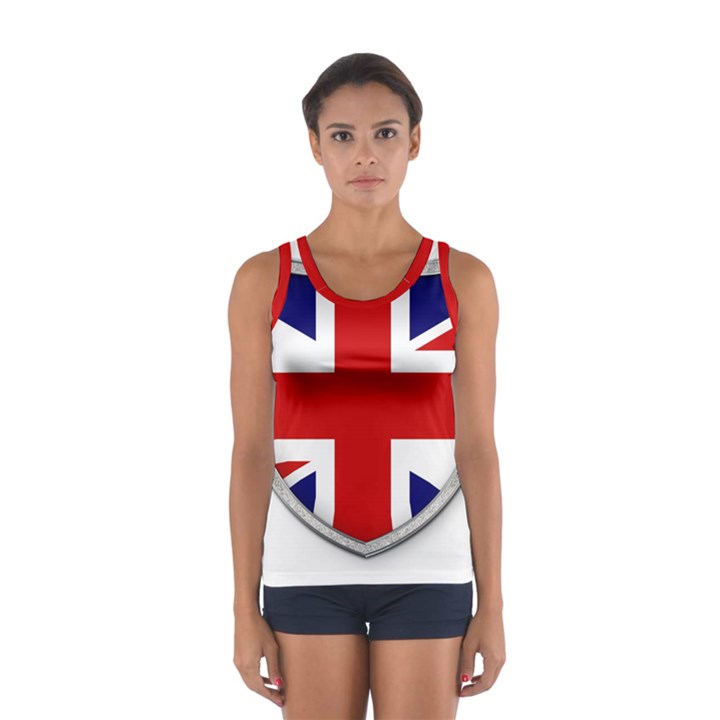 Flag Union Jack Uk British Symbol Sport Tank Top 