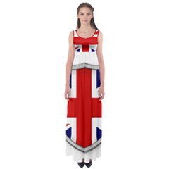 Flag Union Jack Uk British Symbol Empire Waist Maxi Dress by Sapixe