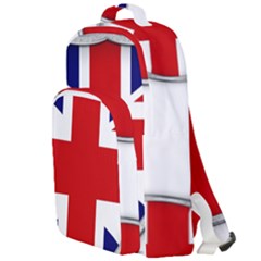 Flag Union Jack Uk British Symbol Double Compartment Backpack by Sapixe