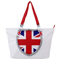 Flag Union Jack Uk British Symbol Full Print Shoulder Bag by Sapixe