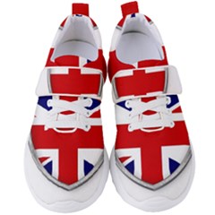 Flag Union Jack Uk British Symbol Women s Velcro Strap Shoes by Sapixe