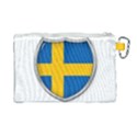 Flag Sweden Country Swedish Symbol Canvas Cosmetic Bag (Large) View2