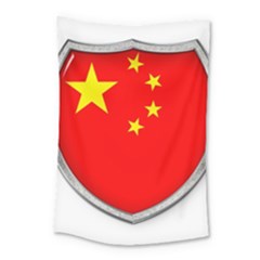 Flag China Country Nation Asia Small Tapestry by Sapixe