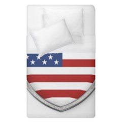 Flag Usa America American National Duvet Cover (single Size) by Sapixe