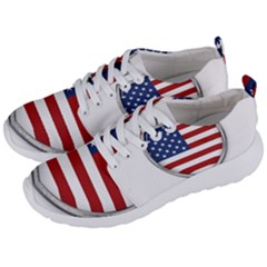 Flag Usa America American National Men s Lightweight Sports Shoes by Sapixe