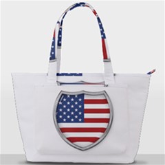 Flag Usa America American National Back Pocket Shoulder Bag 