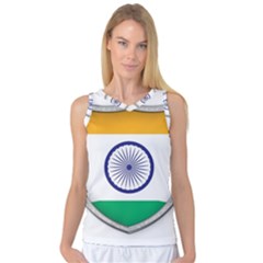 Flag India Nation Country Banner Women s Basketball Tank Top by Sapixe