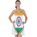 Flag India Nation Country Banner Show Some Back Chiffon Dress View1