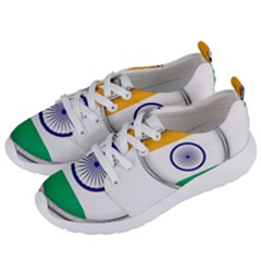 Flag India Nation Country Banner Women s Lightweight Sports Shoes by Sapixe