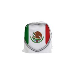 Flag Mexico Country National Drawstring Pouch (xs) by Sapixe