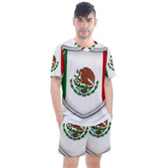 Flag Mexico Country National Men s Mesh Tee And Shorts Set