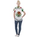 Flag Mexico Country National Women s Short Sleeve Pocket Shirt View2