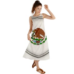 Flag Mexico Country National Summer Maxi Dress by Sapixe