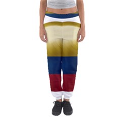 Colombia Flag Country National Women s Jogger Sweatpants by Sapixe