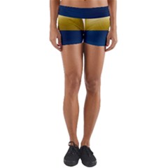 Colombia Flag Country National Yoga Shorts by Sapixe