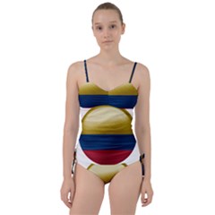 Colombia Flag Country National Sweetheart Tankini Set by Sapixe