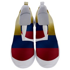 Colombia Flag Country National No Lace Lightweight Shoes by Sapixe