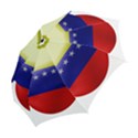 Venezuela Flag Country Nation Folding Umbrellas View2