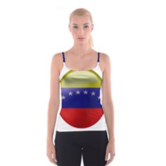 Venezuela Flag Country Nation Spaghetti Strap Top by Sapixe