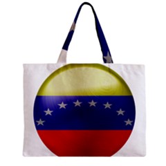 Venezuela Flag Country Nation Zipper Mini Tote Bag by Sapixe