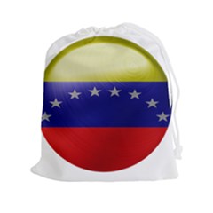 Venezuela Flag Country Nation Drawstring Pouch (xxl) by Sapixe