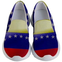 Venezuela Flag Country Nation Kids  Lightweight Slip Ons by Sapixe