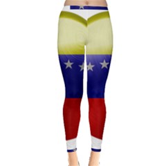 Venezuela Flag Country Nation Inside Out Leggings by Sapixe