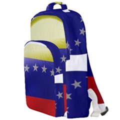 Venezuela Flag Country Nation Double Compartment Backpack by Sapixe