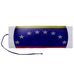 Venezuela Flag Country Nation Roll Up Canvas Pencil Holder (m) by Sapixe