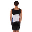 Flag France Flags French Country Wrap Front Bodycon Dress View2