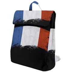 Flag France Flags French Country Flap Top Backpack by Sapixe