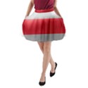 Costa Rica Flag Country Symbol A-Line Pocket Skirt View1