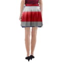 Costa Rica Flag Country Symbol A-Line Pocket Skirt View2